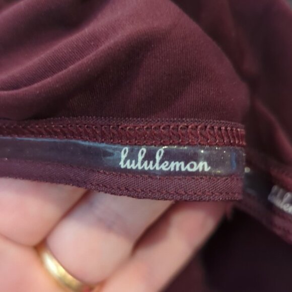 Lululemon Athletica Red Sleeveless Tank Top Backless Cut Out - Picture 12 of 14